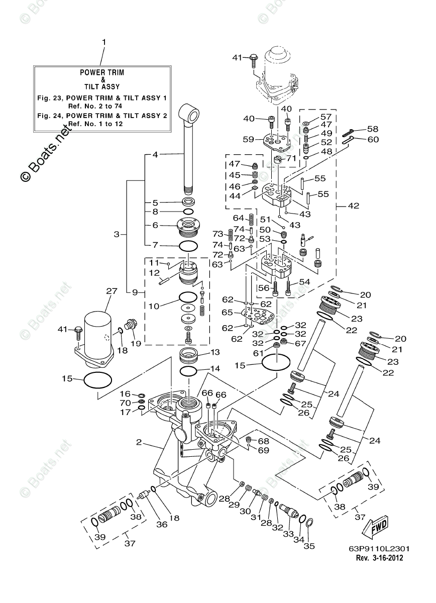 yamaha f150txr schematics
